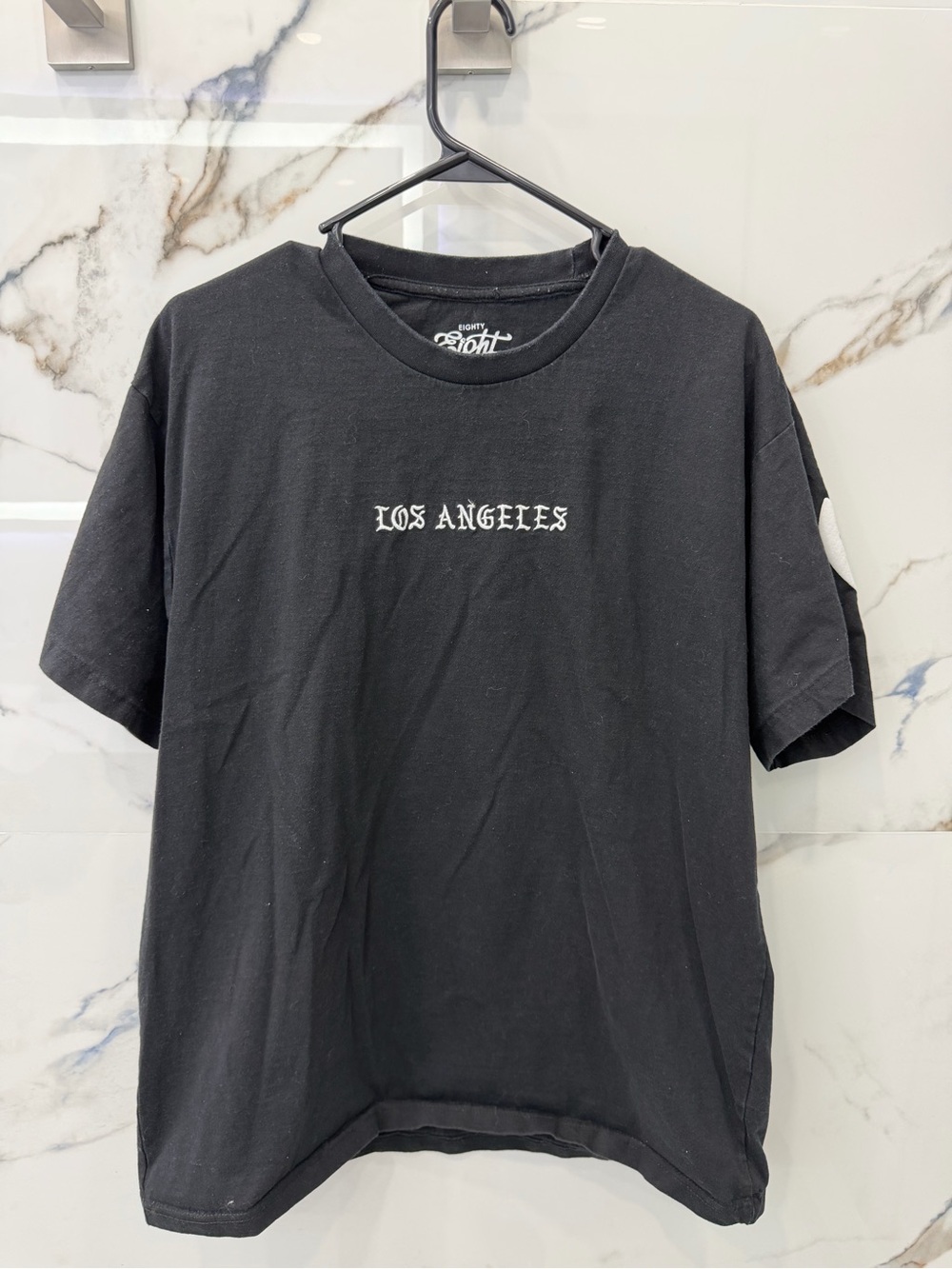 Eighty Eight Black 'Los Angeles' Graphic Tee